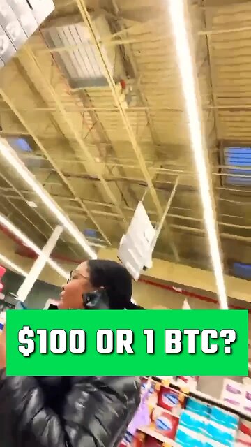 $100 Vs 1 BTC