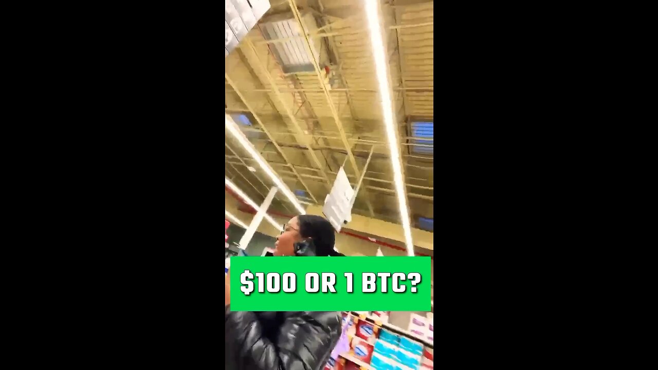 $100 Vs 1 BTC