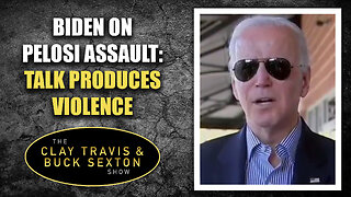 Biden on Pelosi Assault: Talk Produces Violence