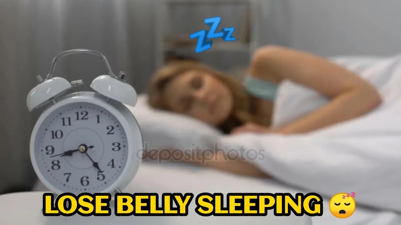 HOW TO LOSE BELLY WHILE SLEEPING (INFALLIBLE METHOD)🔥