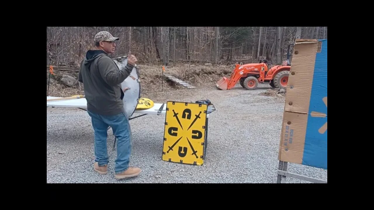 Using a Rectangular Shield for Medieval Combat