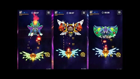 Harbinger Ship vs All Bosses | Space Shooter Galaxy Attack | Rocket Studio