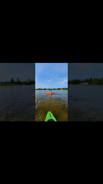 Insta 360 Auto Frame while Kayaking