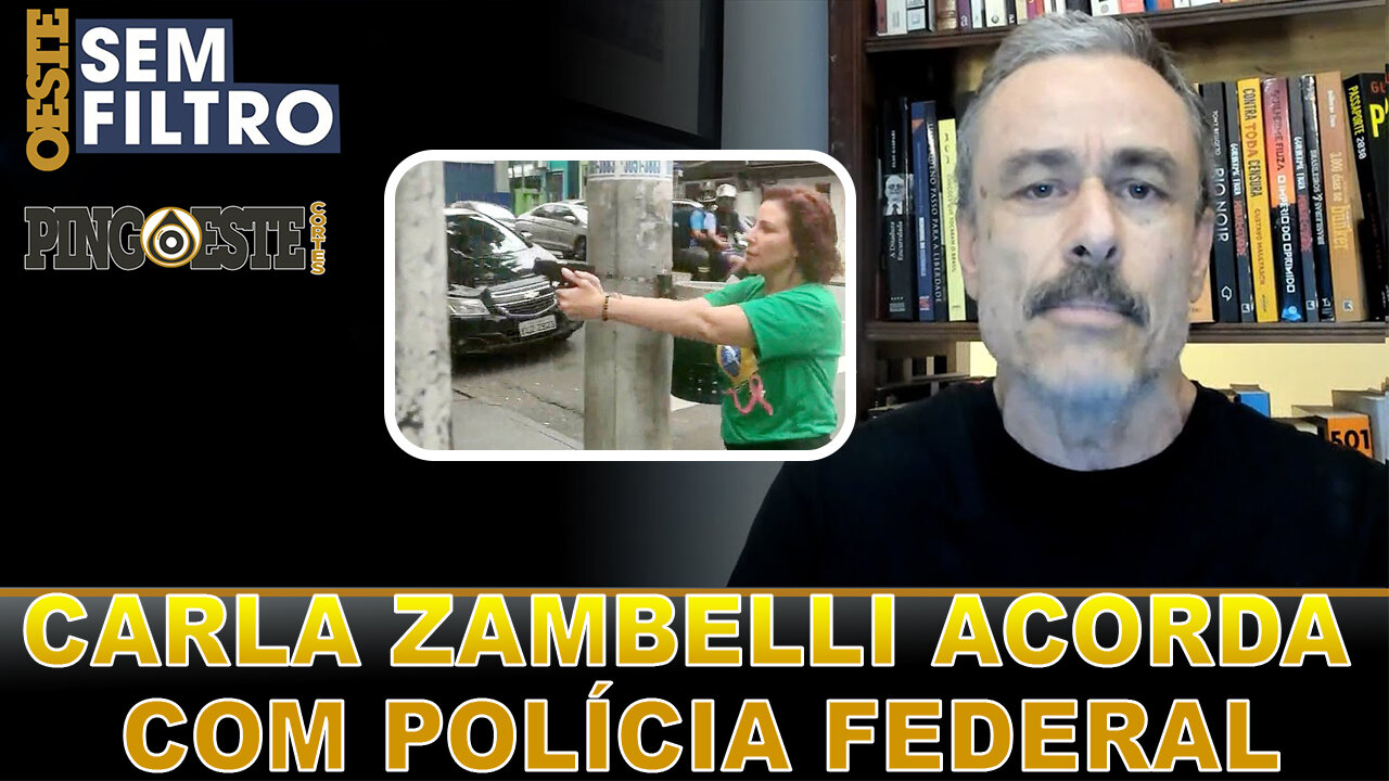 Carla Zambelli sofre busca e apreensão [GUILHERME FIUZA]