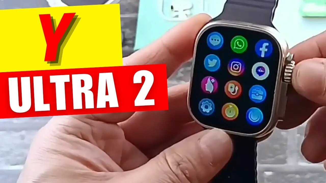 Y Ultra 2 Smartwatch New Arrivals 2 in 1 Gesture Ultra2 - Y