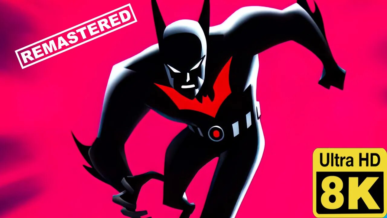 Batman Beyond Intro 8k (Remastered with Neural Network AI)