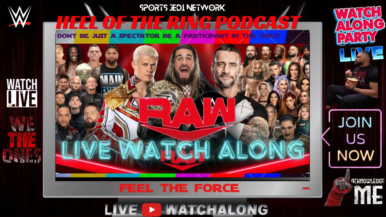 🟡🚨LIVE WWE Monday Night Raw Watch-along: Get Ready For Royal Rumble With The Ultimate Go Home Show!