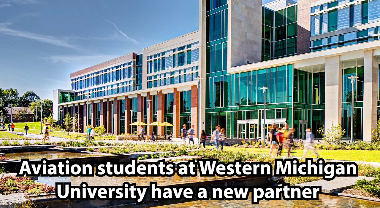 Aviation students at Western Michigan University have a new partner