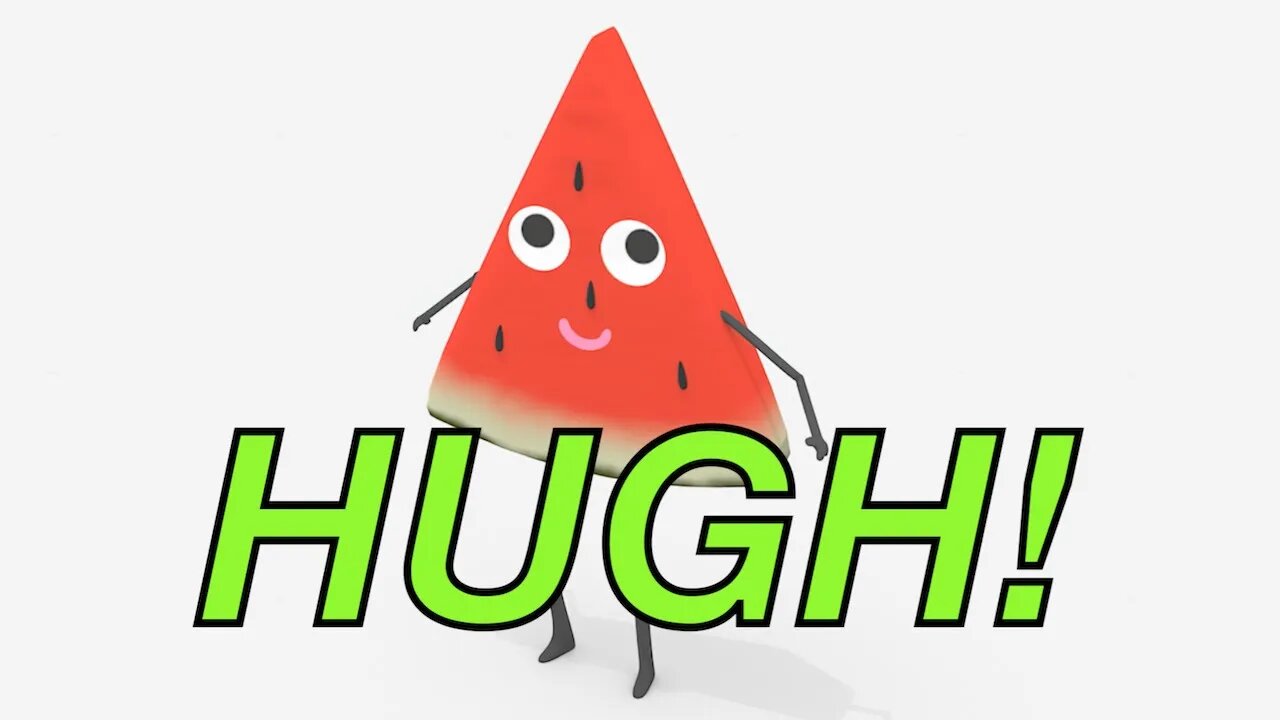 Happy Birthday HUGH! - WATERMELON Birthday Song