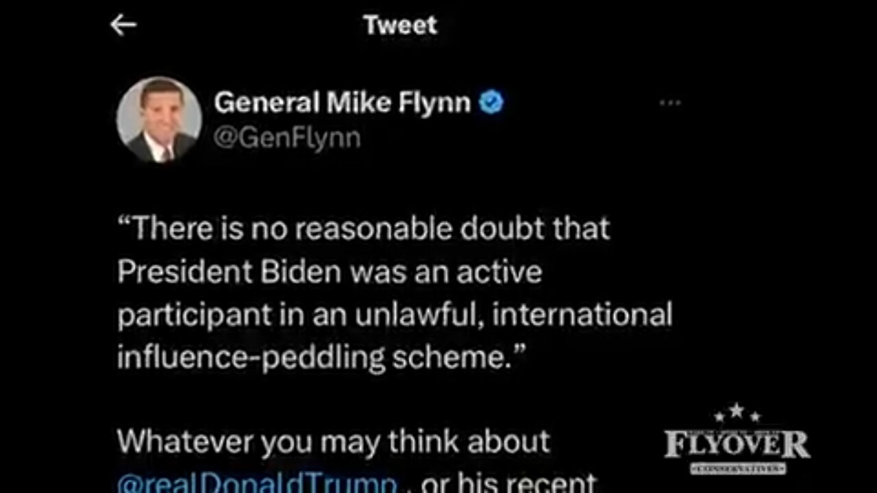 A message from General Flynn