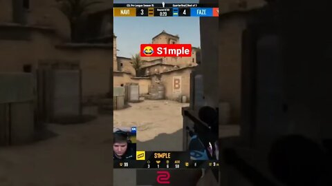 S1MPLE tiltou contra FAZE