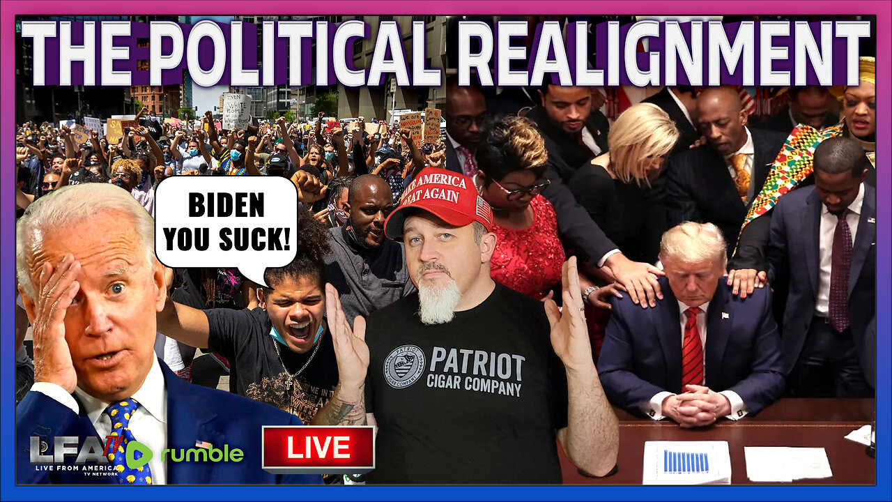 The Political Realignment | AMERICA FIRST LIVE 3.20.24 3pm EST