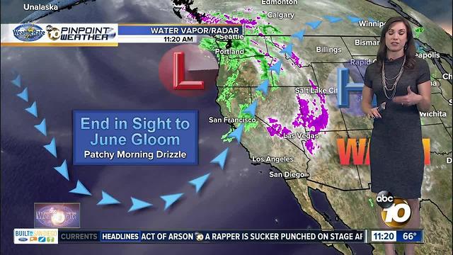 10News Pinpoint Weather with Meteorologist Megan Parry