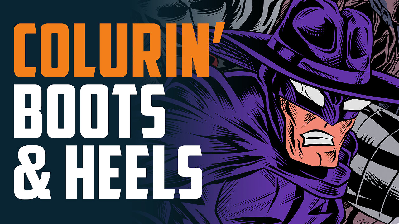 Colourin' Boots & Heels Gatefold Cover!