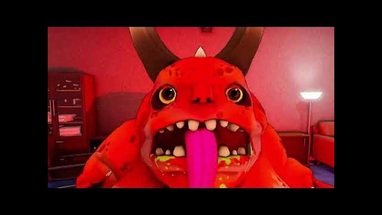 HELL PIE! A VIDEO GAME WHERE SATAN WANTS YOU TO MAKE A PIZZA FOR HIM WITH A SPECIAL RED SAUCE!