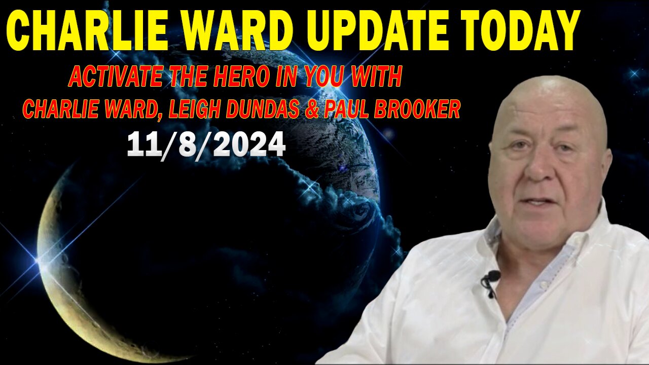 CHARLIE WARD UPDATE TODAY: "ACTIVATE THE HERO IN YOU WITH CHARLIE WARD, LEIGH DUNDAS & PAUL BROOKER"