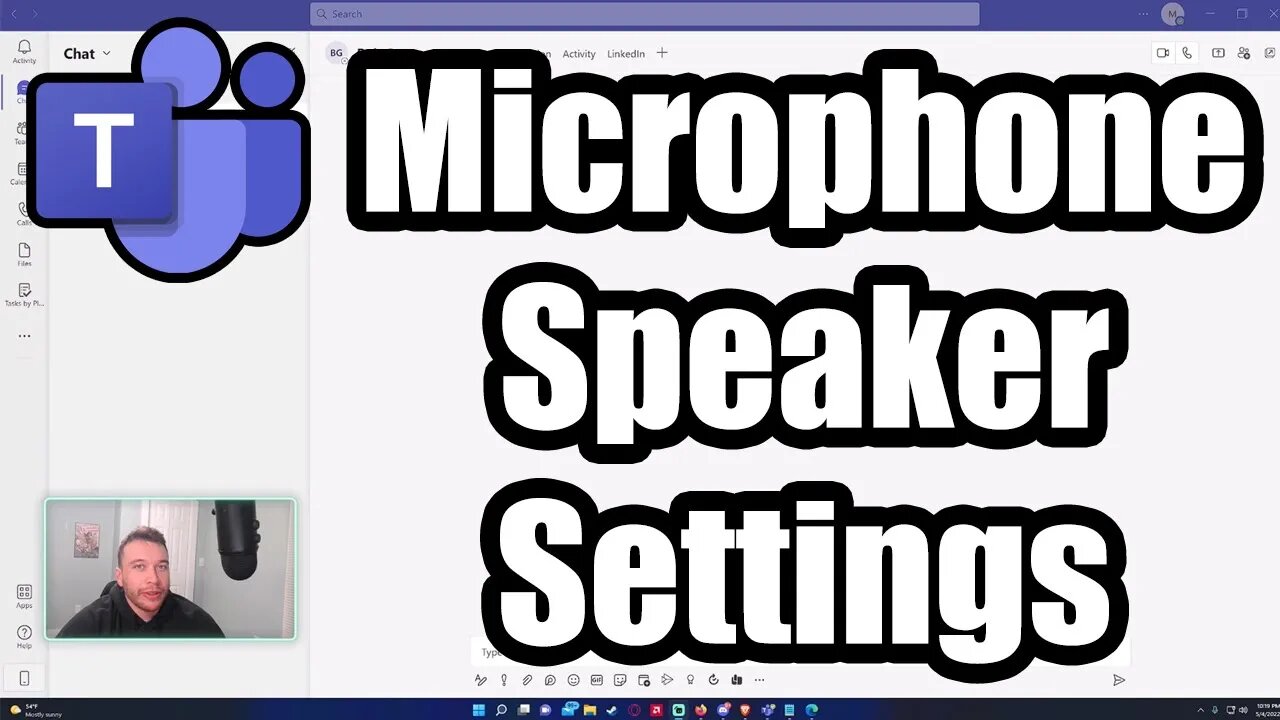 How to Change Your Speaker/Microphone Device in Microsoft Teams | Microsoft Teams | 2022 Tutorial