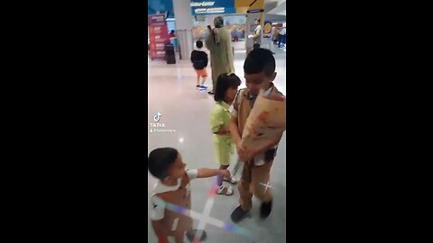 Fun at airport