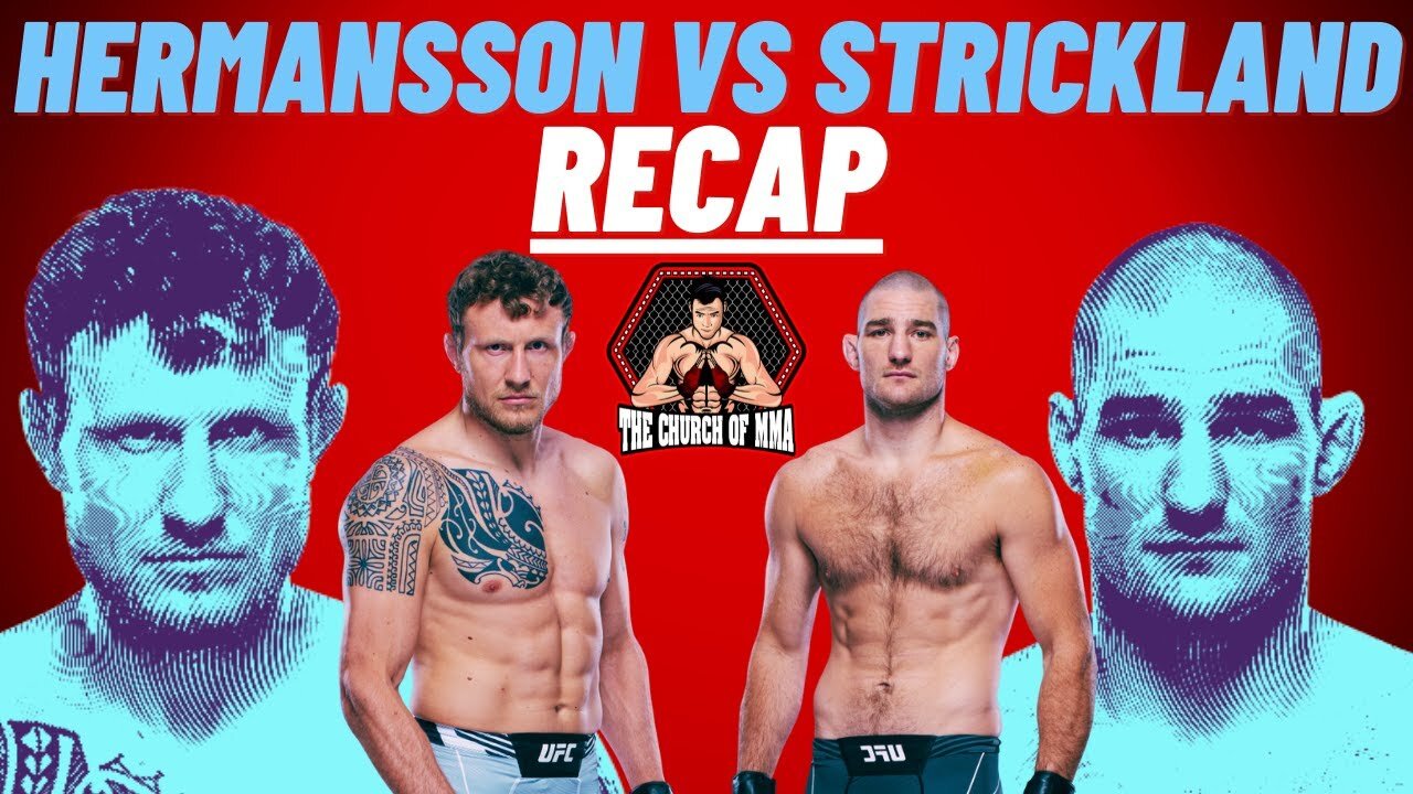 Sean Strickland DEFEATS Jack Hermansson via SPLIT DECISION?!?