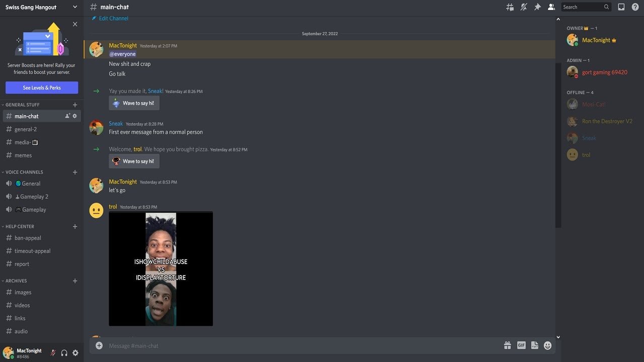 New Discord Server Invite!