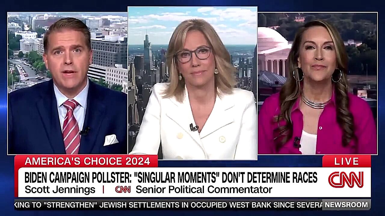 3 minutes of Scott Jennings roasting Joe Biden's debate performance and polling on CNN