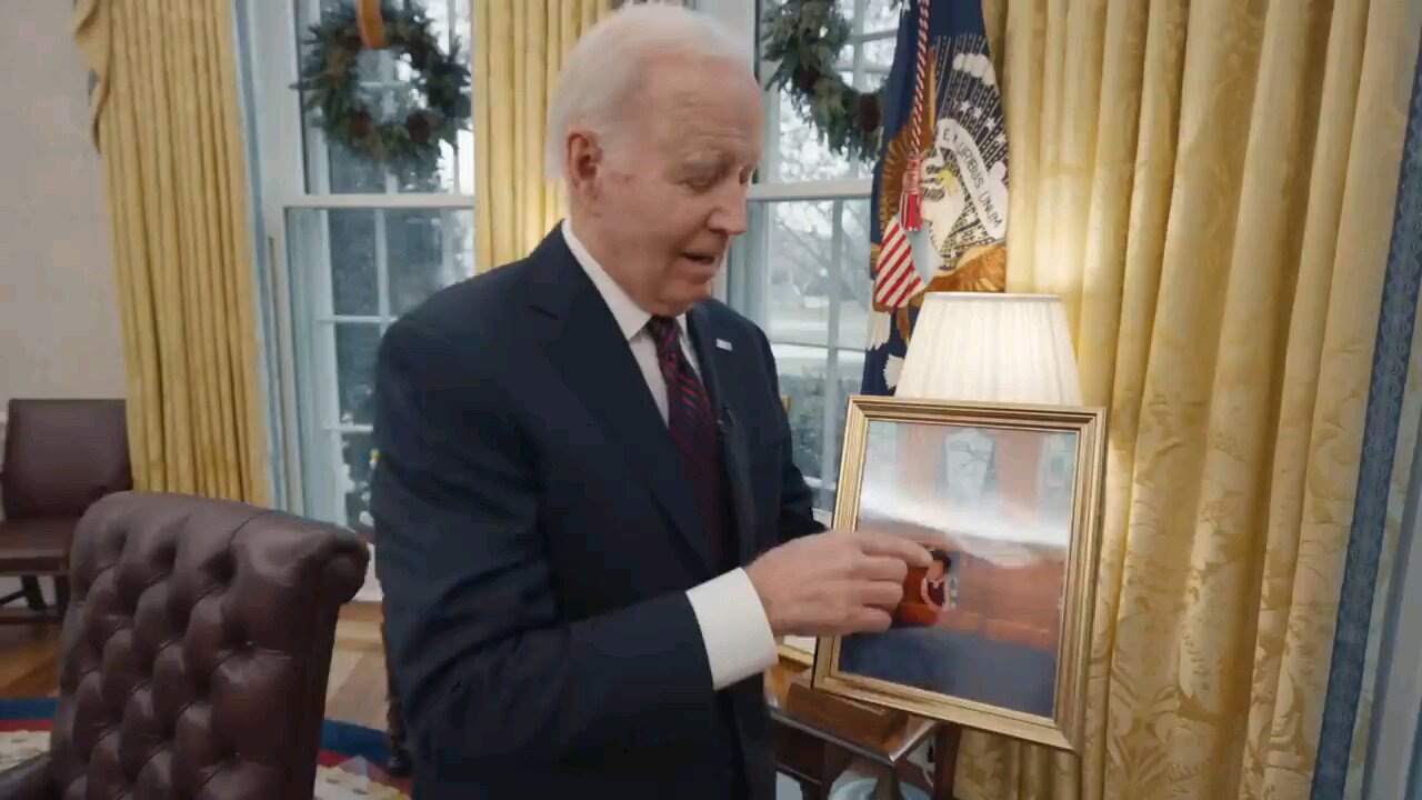 INSIDE THE WHITE HOUSE WITH PRESIDENT JOE BIDEN