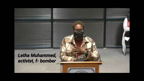 Letha Muhammed: F bomb on loop