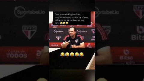 VOCÊ É PALMEIRENSE 🤣⚽😅#shorts #rogerioceni