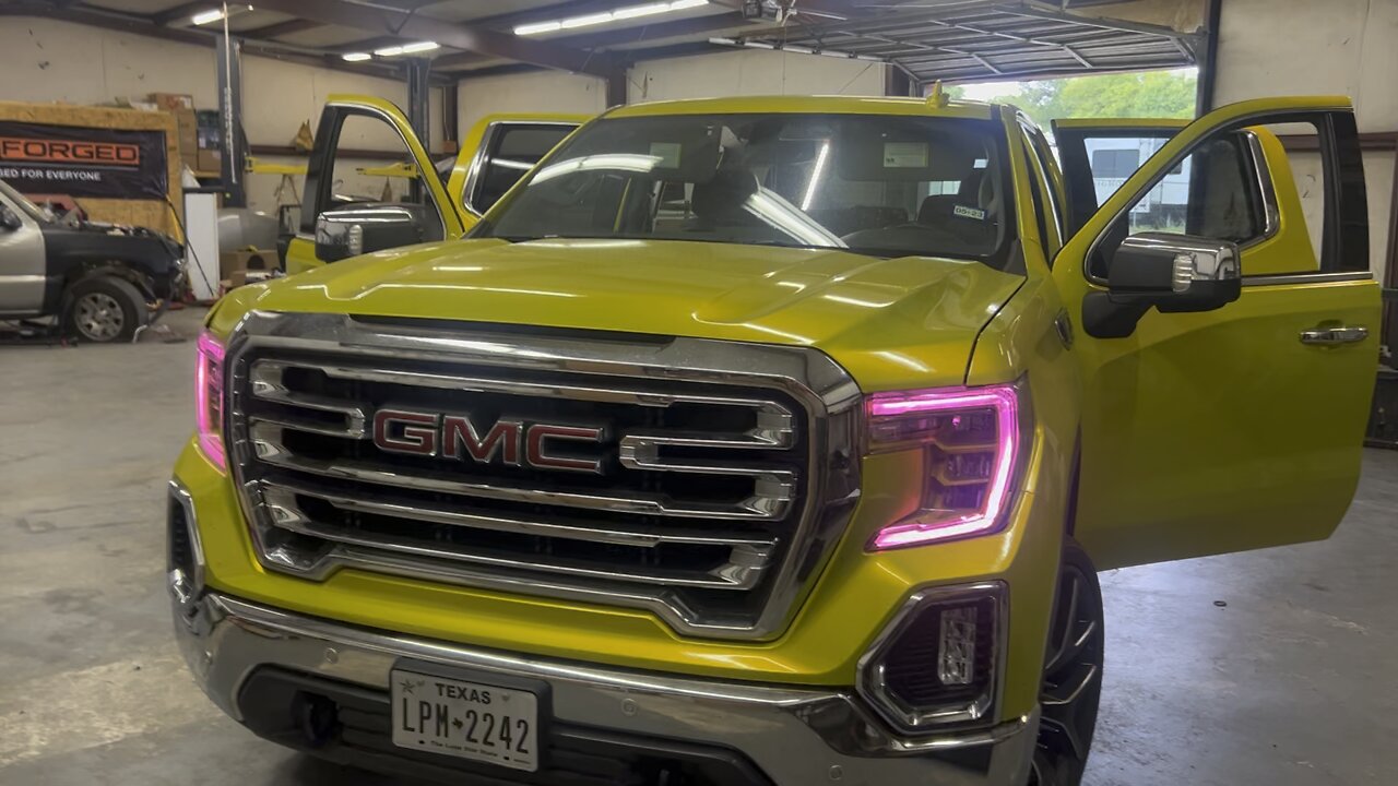 2019 gmc custom headlight oracle