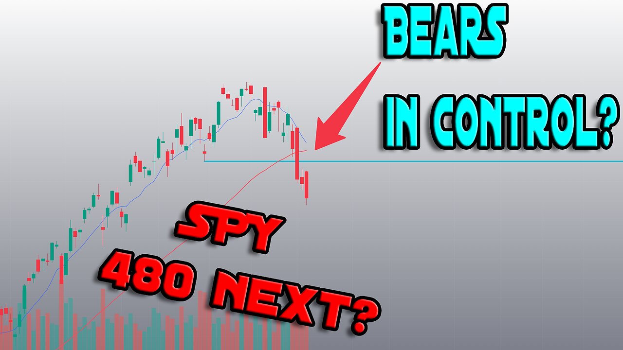 HAVE THE BEARS REGAIN CONTROL, ONE STOCK MARKET LEVEL TO WATCH.