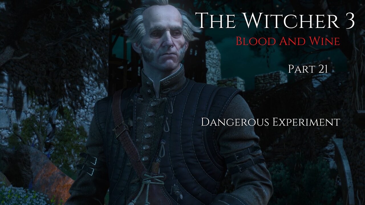 The Witcher 3 Blood And Wine Part 21 - Dangerous Experiment