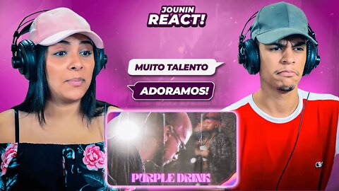 PSETTE (P7) - PURPLE DRINK (Prod. Celo) VÍDEO CLIPE OFICIAL | [React em Casal ] 🔥