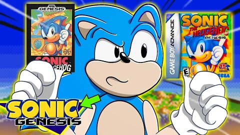JOGO do SONIC que não deveria ter EXISTIDO 😵 | SONIC 1 GBA