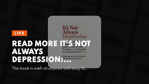 Read More It's Not Always Depression: Working the Change Triangle to Listen to the Body, Discov...