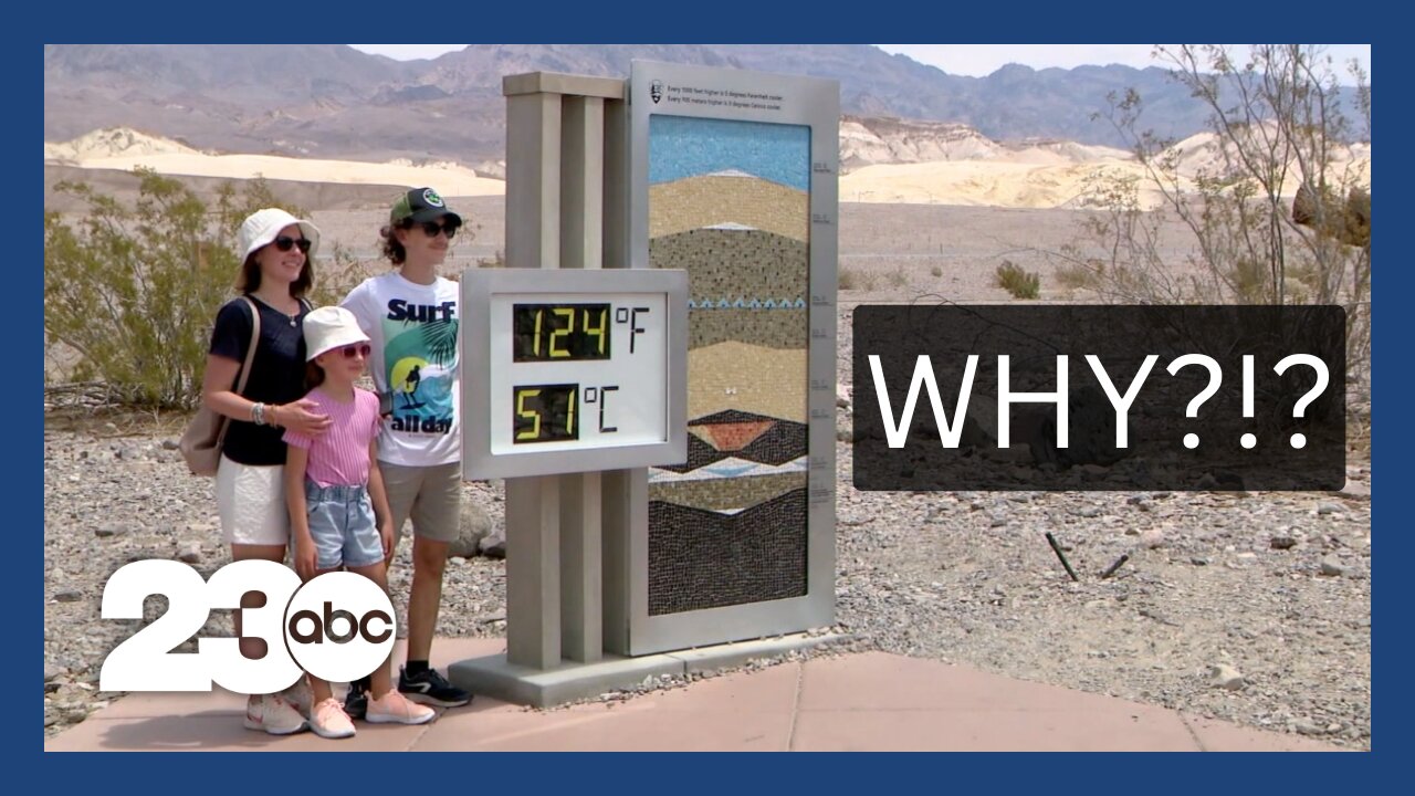 Why are people flocking to Death Valley?