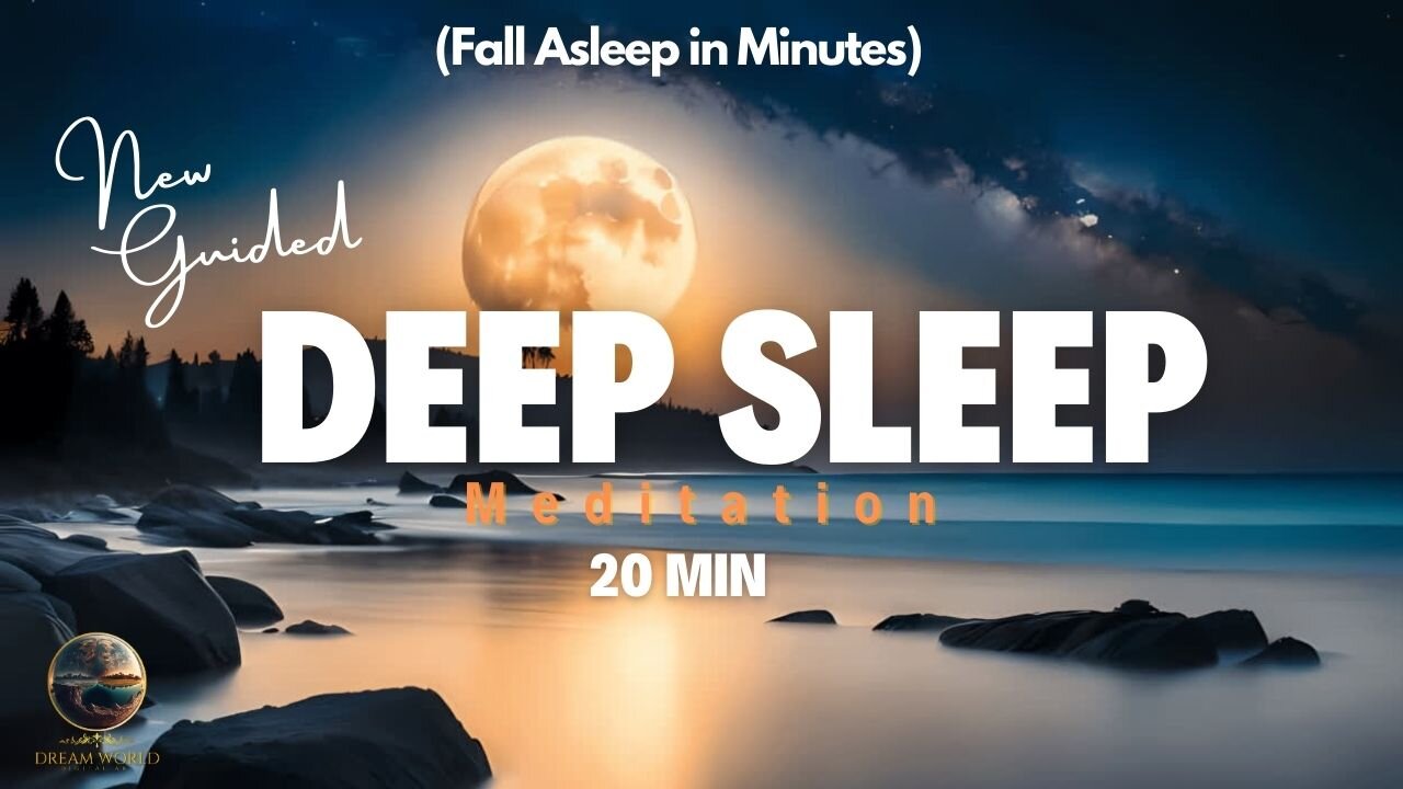 How to Fall Asleep Fast - Voice Guided Deep Sleep Meditation to Sleep Faster, Better & Deeper