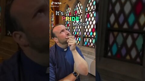 Pastor celebrates Pride Month 2022 #pride #shorts #tiktok