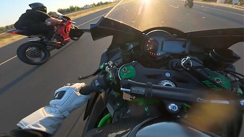 NINJA H2R TOP SPEED TEST