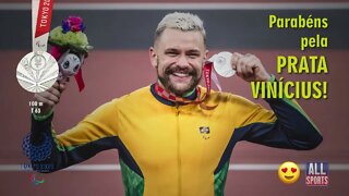 🥈Parabéns pela medalha de prata Vinícius! Mandou bem.