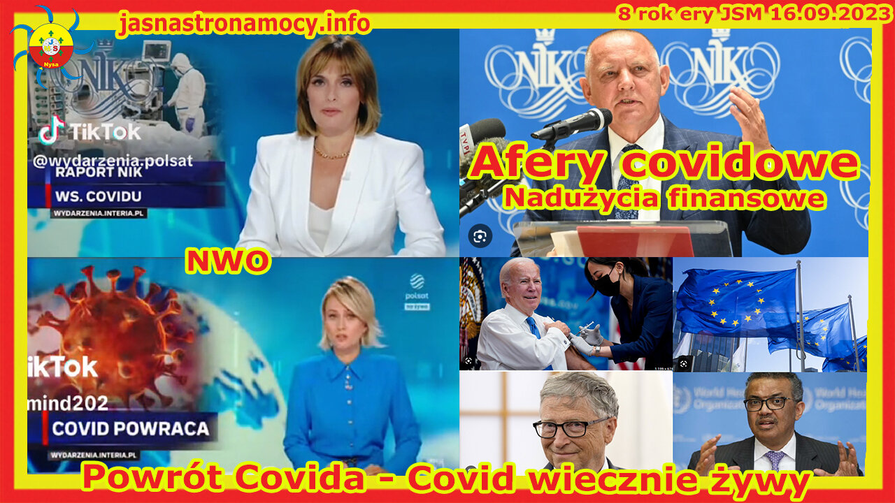 Afery covidowe Nadużycia finansowe Powrót Covida - Covid wiecznie żywy