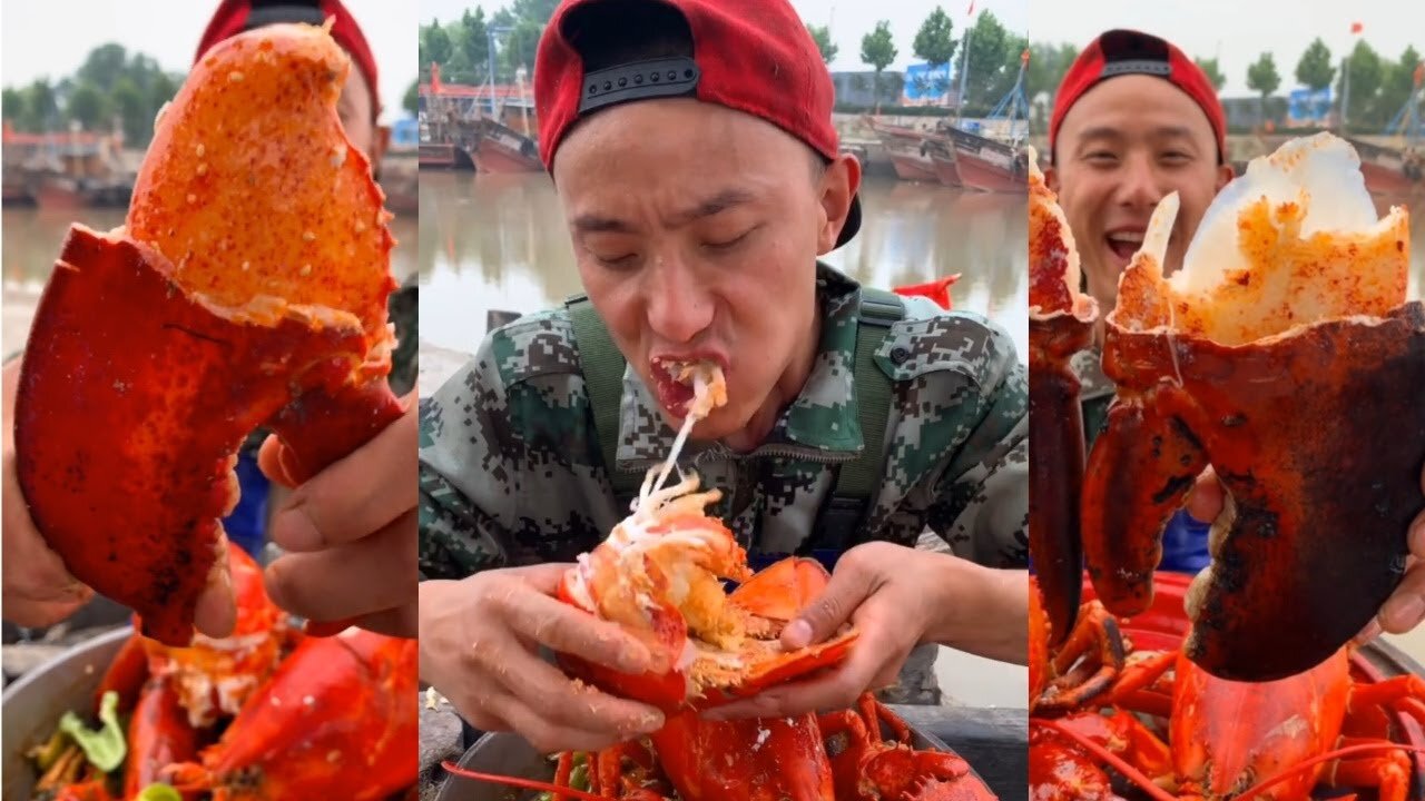 Amazing Chinese Seafood Mukbang Eating Show Very Delicious