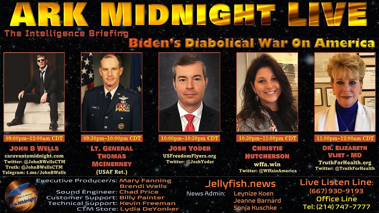The Intelligence Briefing / Biden’s Diabolical War On America - John B Wells LIVE
