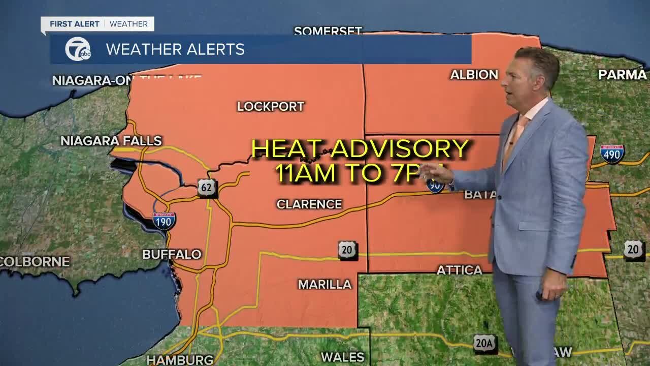 7 First Alert Forecast 5am Update, Wednesday, August 25