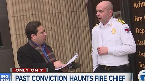 Past conviction haunts Dearborn Fire Chief