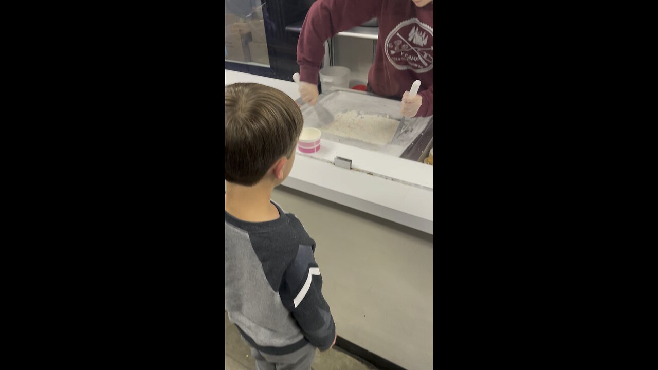 Rolled ice cream at C4 Creamery in Boise, ID