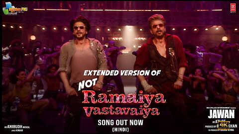 Jawan: Not Ramaiya Vastavaiya Extended Version (Hindi): Shah Rukh Khan |Atlee |Anirudh |Nayanthara
