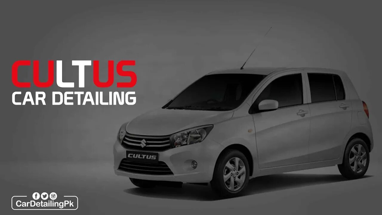 Suzuki Cultus Complete Interior And Exterior Car Detailing In Islamabad And Rawalpindi At Home