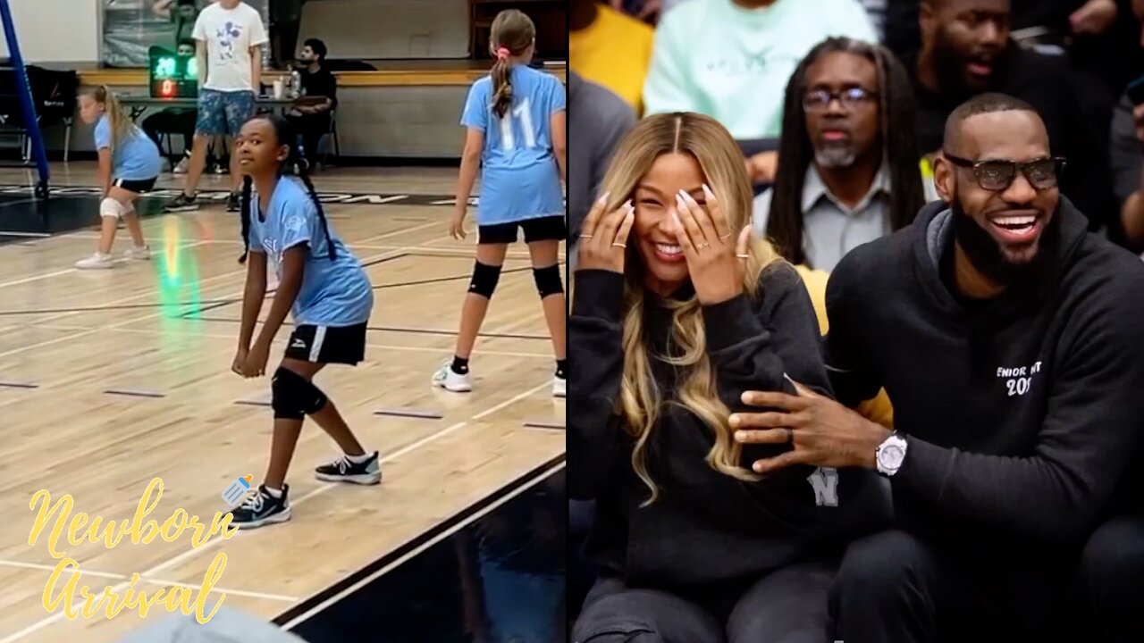 Lebron James Daughter Zhuri Is Embarrassed About His Yelling From The Stands! 🗣