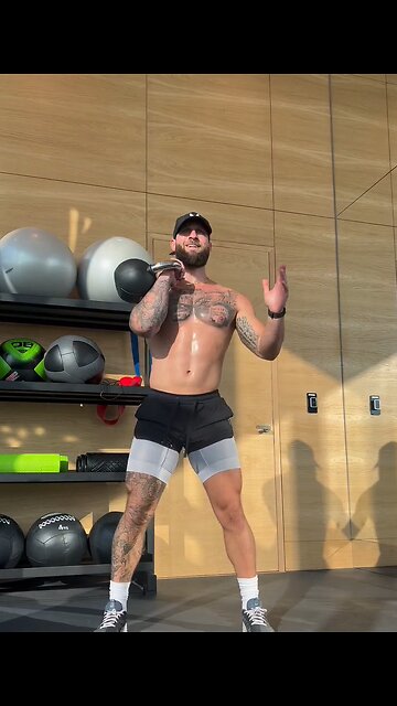 One Armed Kettlebell Workout