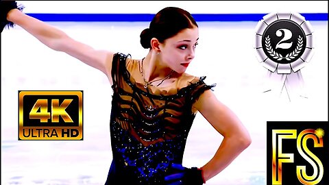 Софья Самоделкина Sofia SAMODELKINA🇷🇺🥈Free Skate 2021 ISU Krasnoyarsk JGP 3 Quads (ISU-4K)